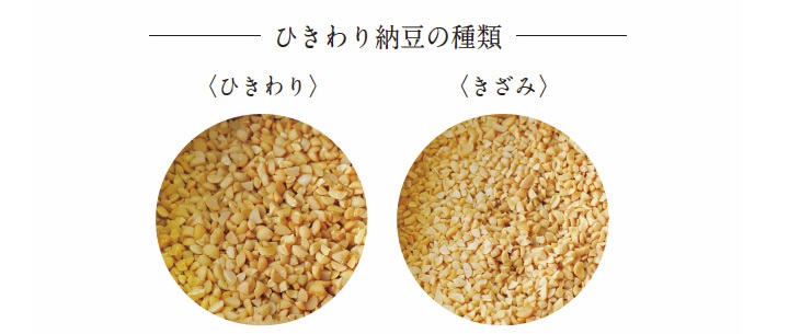 ひきわり納豆の種類